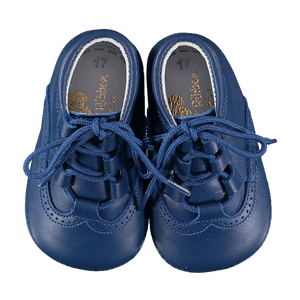 Soft Leather Baby Bronte Boots - French Navy