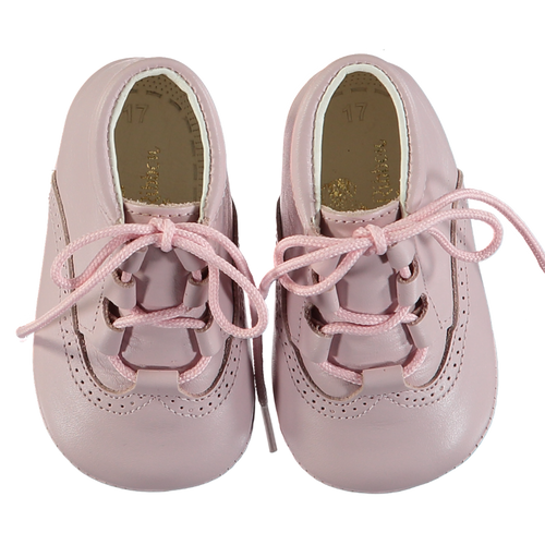 Soft Leather Baby Bronte Boots - Rosa Pink