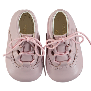 Soft Leather Baby Bronte Boots - Rosa Pink