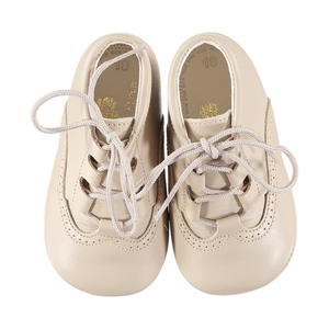 Soft Leather Baby Bronte Boots -  Sand